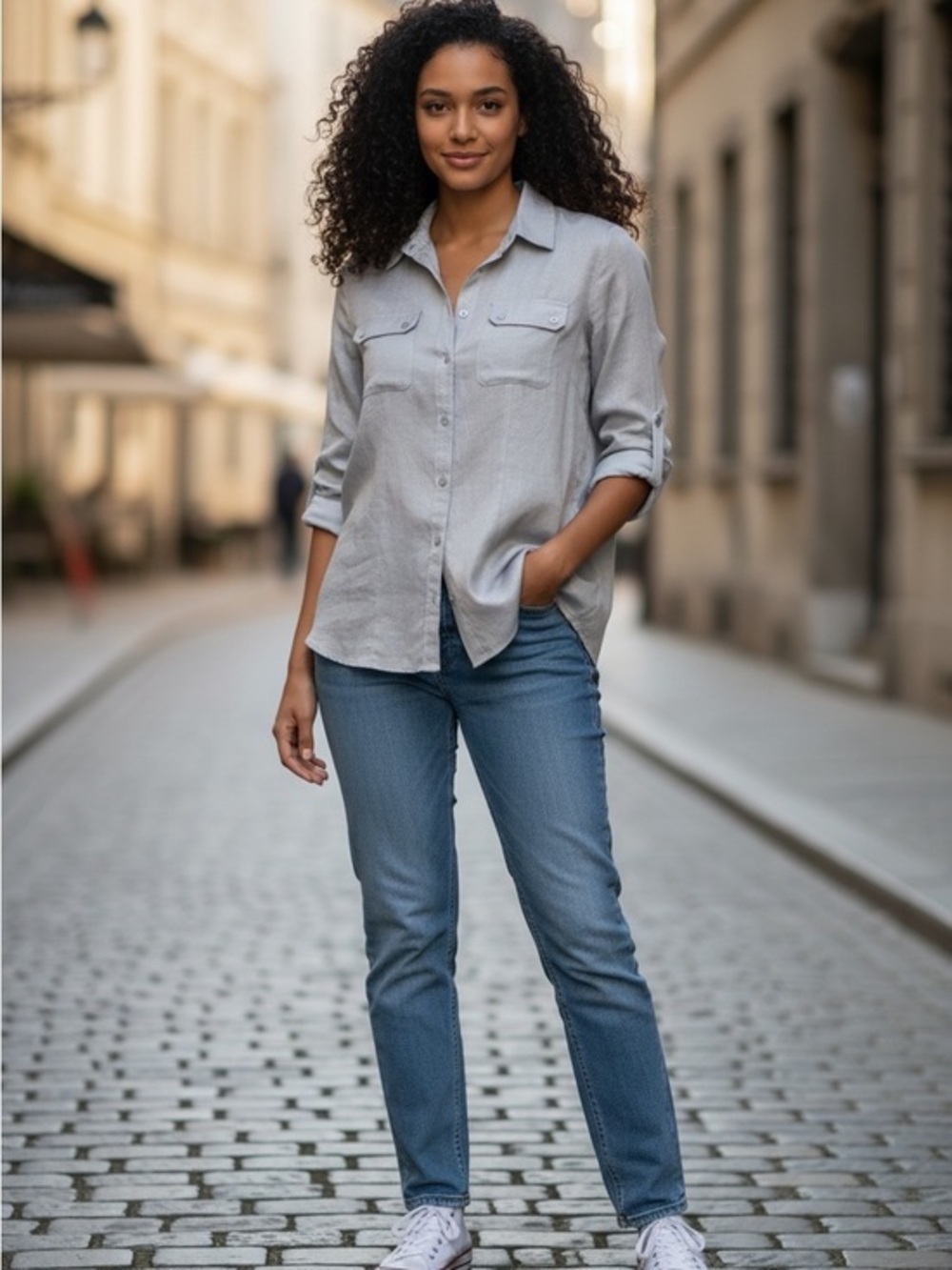 Calvin Klein Long Sleeve Blouse